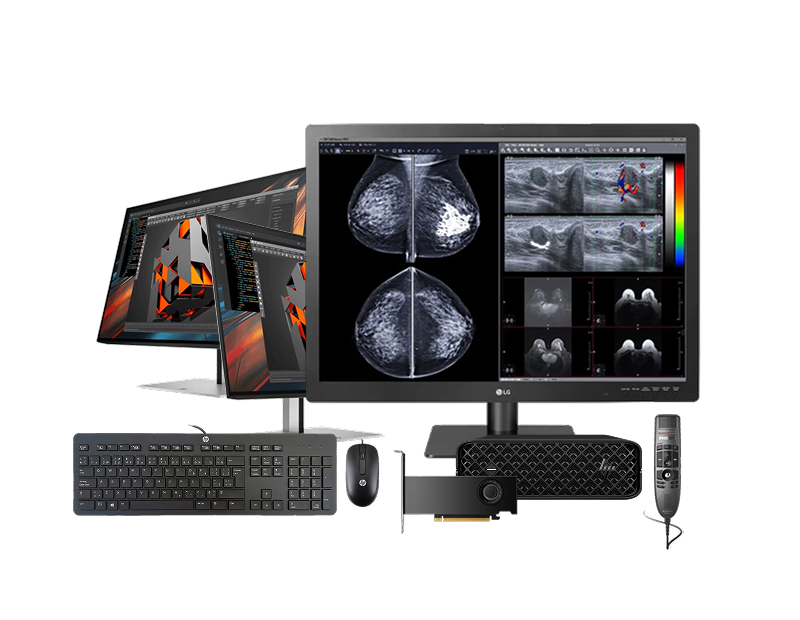 31.5-inch Mammography Station